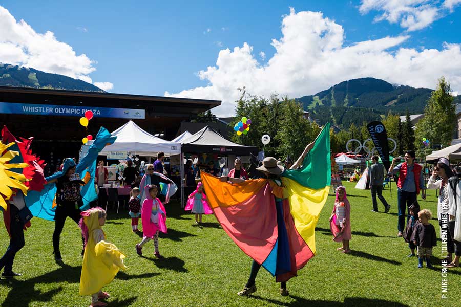 Children's Summer Festival Whistler, Tourism Whistler, Mike Crane