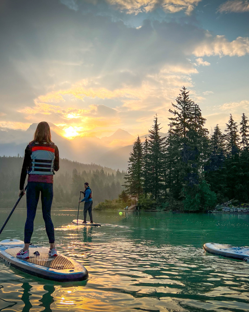 Paddle Boarding in Whistler