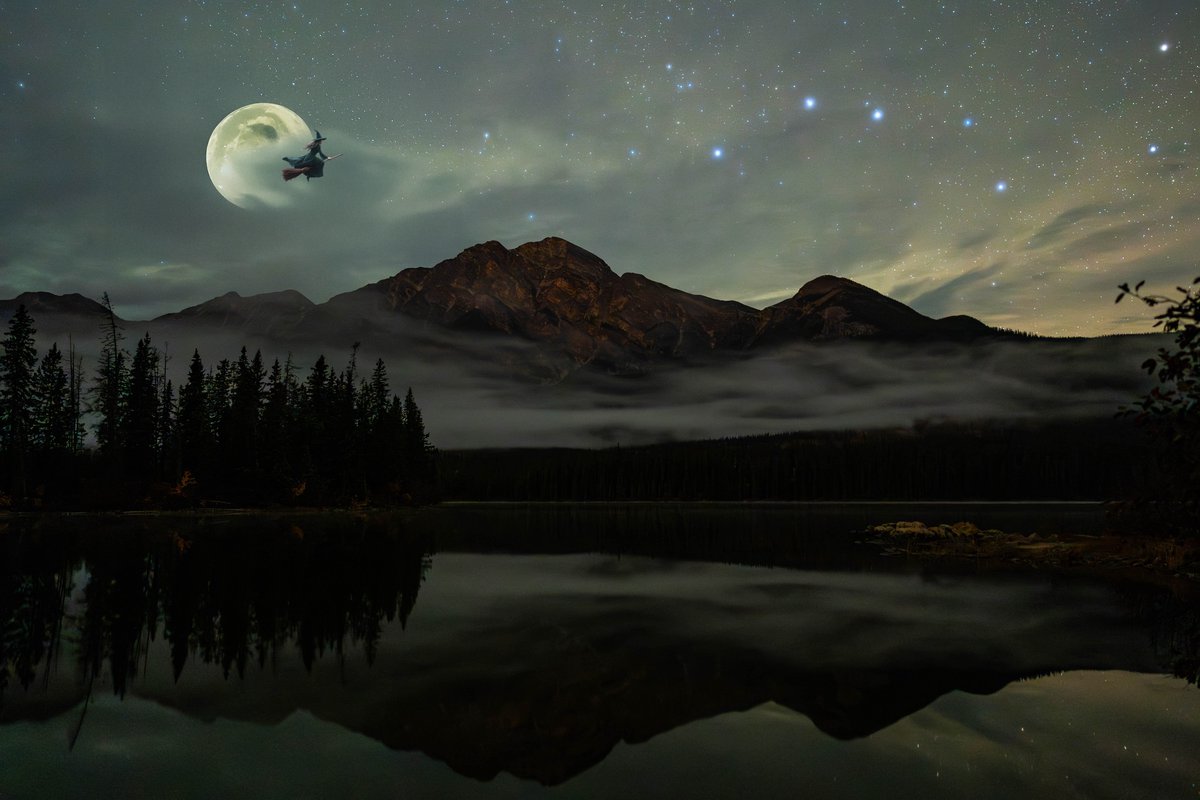 Halloween in Jasper National Park